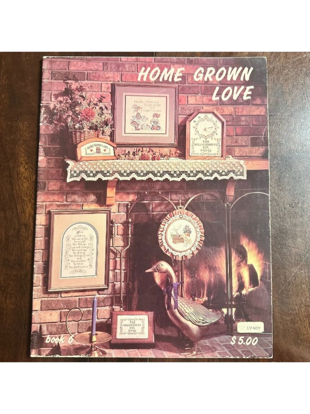 Home Grown Love Cross-Stitch Pattern Book 6
